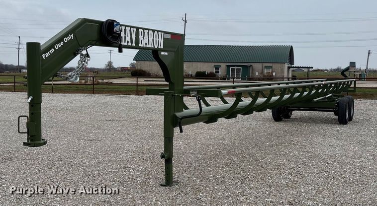 RBW Hay Baron HB42 hay bale trailer - EN5830