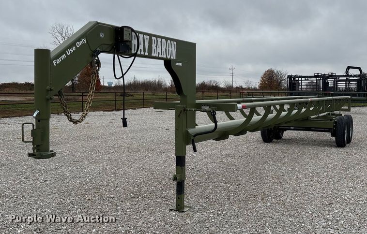 RBW Hay Baron HB36 hay bale trailer - EN5831