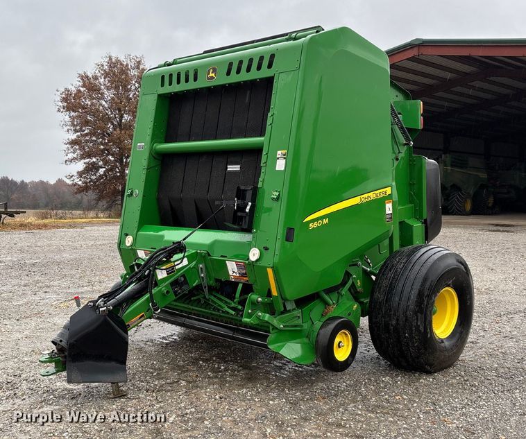 2022 John Deere 560 M round baler - EN5832
