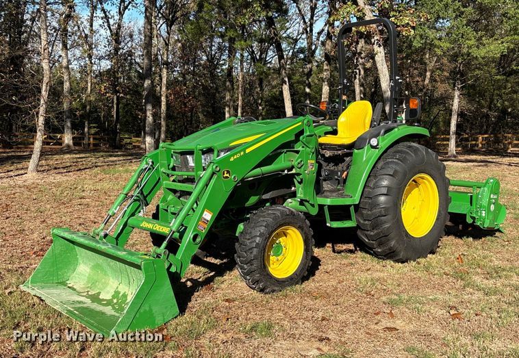 2020 John Deere 4044R MFWD tractor - ET7326