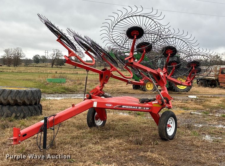 Kuhn SR 112 GII hay rake - ET7332