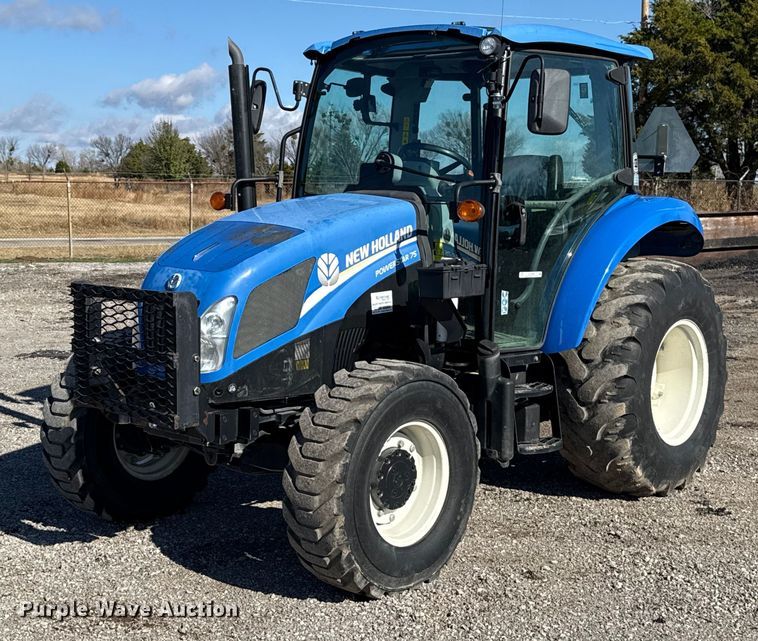 2019 New Holland PowerStar 75 MFWD tractor - EU5498