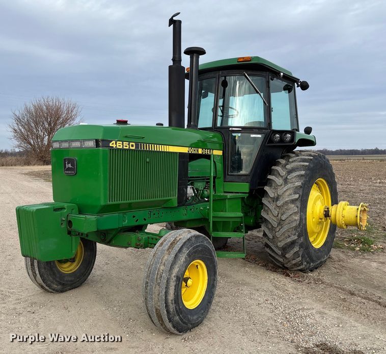 1988 John Deere 4650 tractor - EV3479