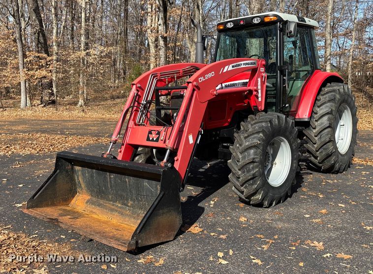 2007 Massey Ferguson 5460 MFWD tractor - EV3481