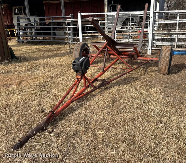Shop built bale mover - NA9923