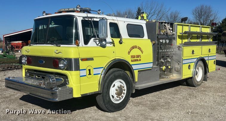 1986 Ford C8000 fire truck - DK0199