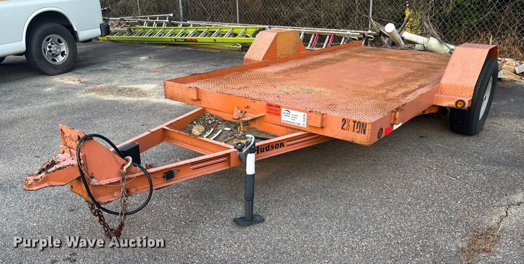 2015 HUDSON BROTHERS tilt deck utility trailer - DU0295