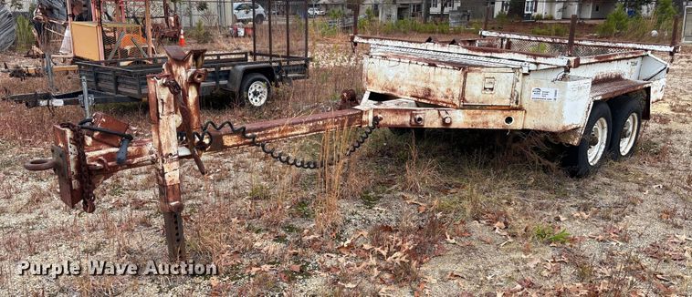 1985 Butler pole trailer - DU0297