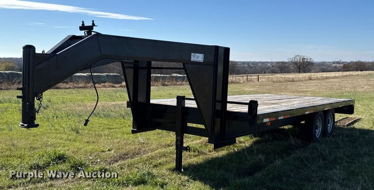 Shop built equipment trailer - DW5184