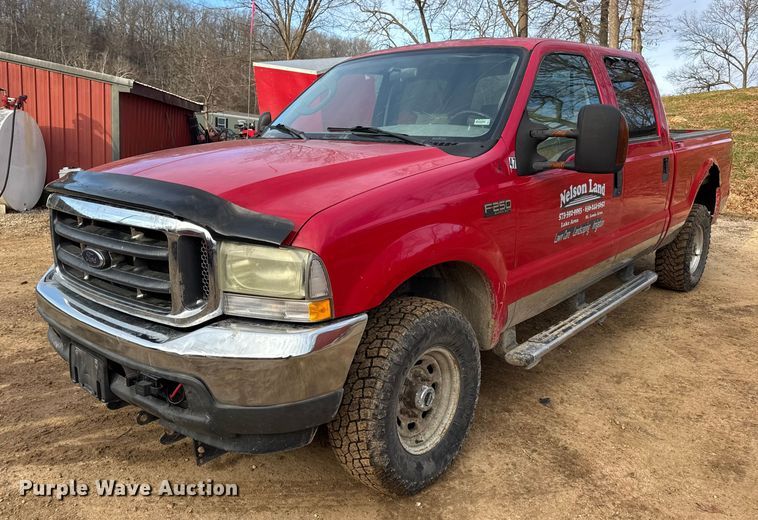 2004 Ford F250 Super Duty XLT Crew Cab pickup truck - DW6729