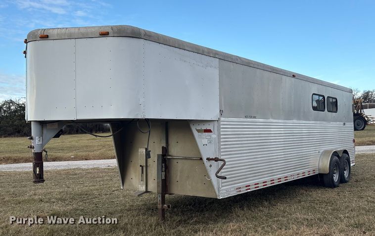 2001 Sundowner Trailer livestock trailer - EA7801