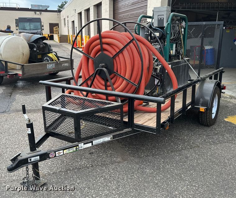 Carpet cleaning trailer - EB2855