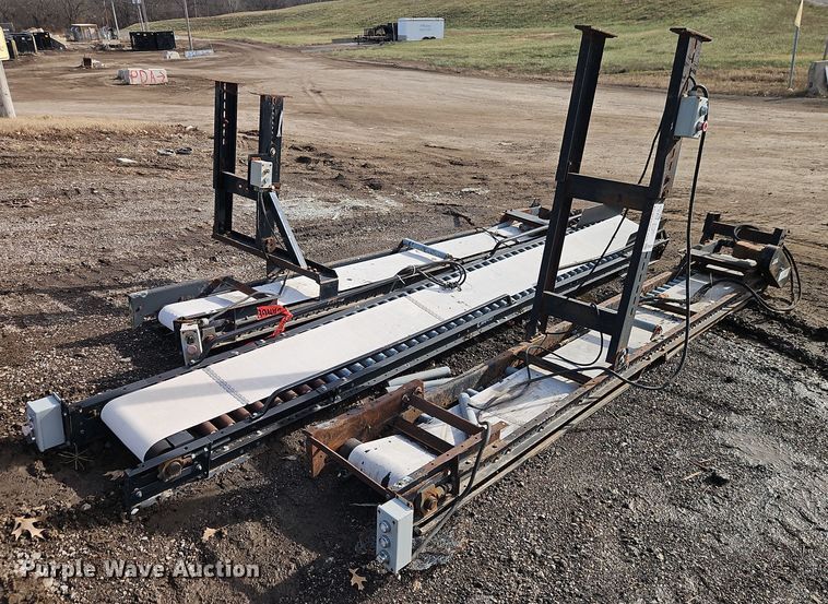 (3) Crafco 12" W conveyors - EB8479