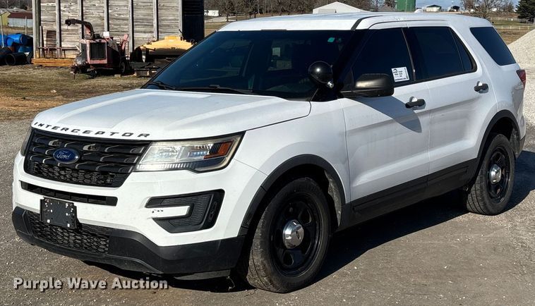 2017 Ford Explorer Police Interceptor SUV - ED2440
