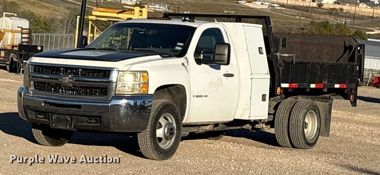 2008 Chevrolet Silverado 3500HD dump bed pickup truck - ED5083