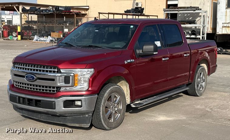 2019 Ford F150 SuperCrew pickup truck - EE3384