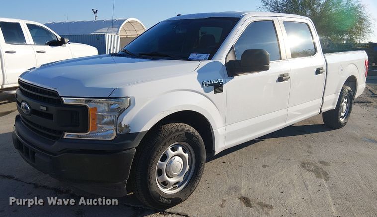 2019 Ford F150 SuperCrew pickup truck - EE4992