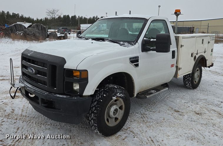 2008 Ford F250 Super Duty utility bed pickup truck - ES2595