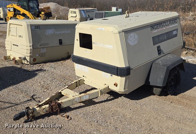 (2) Ingersoll Rand 185 air compressors - ET5396