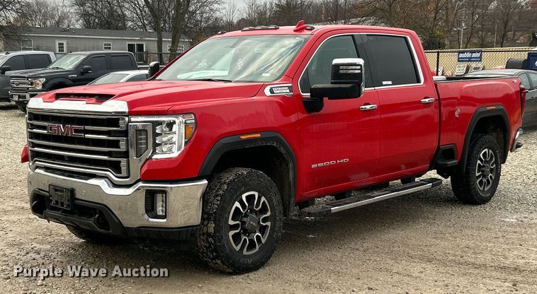 2021 GMC Sierra 2500HD SLT Crew Cab pickup truck - ET6708