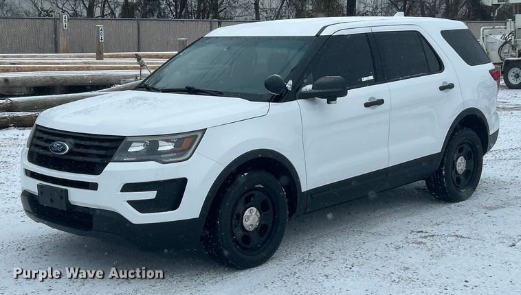 2017 Ford Explorer Police Interceptor SUV - ET6740