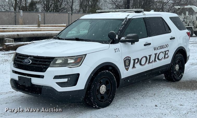 2017 Ford Explorer Police Interceptor SUV - ET6741