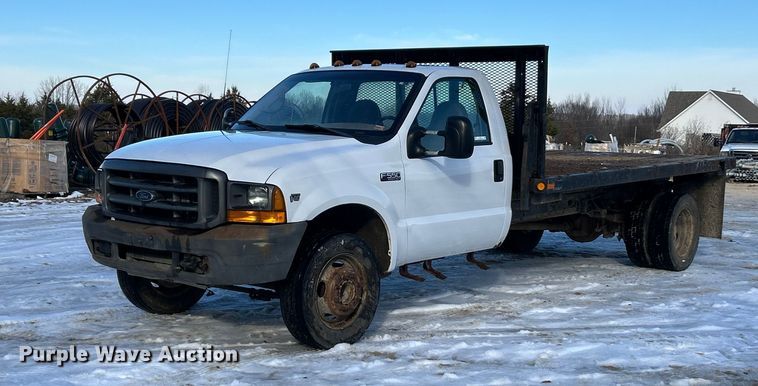 1999 Ford F550 flatbed truck - ET6771
