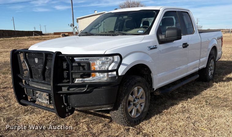 2018 Ford F150 SuperCab pickup truck - EU4732