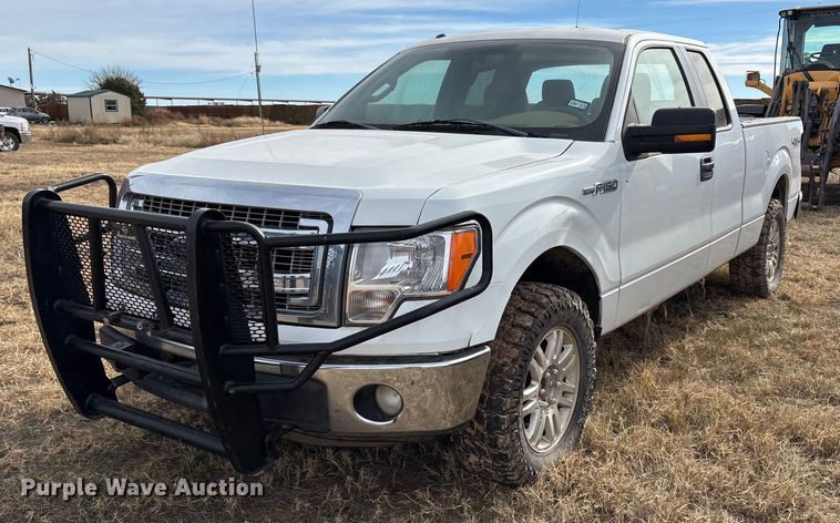 2013 Ford F150 SuperCab pickup truck - EU4738