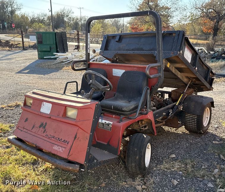 Toro Workman 07212  utility vehicle - EU5424