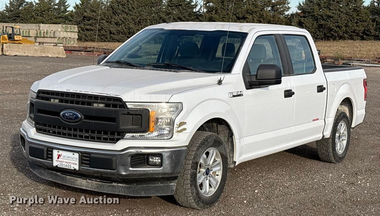 2018 Ford F-150 SuperCrew pickup truck - EU5447