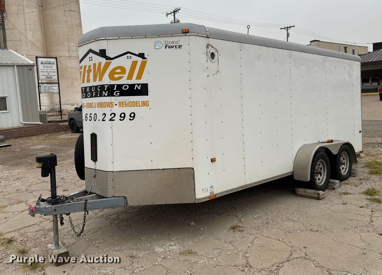 2007 Wells Cargo enclosed cargo trailer - EU6234