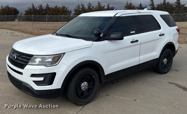 2016 Ford Explorer Police Interceptor SUV - EU6416