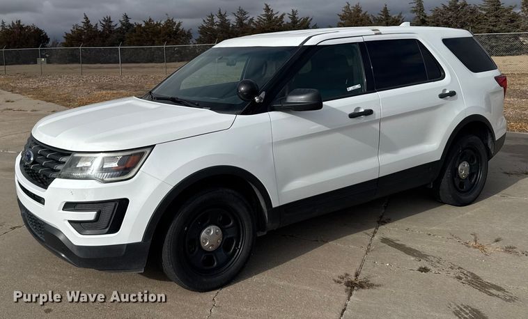 2016 Ford Explorer Police Interceptor SUV - EU6417