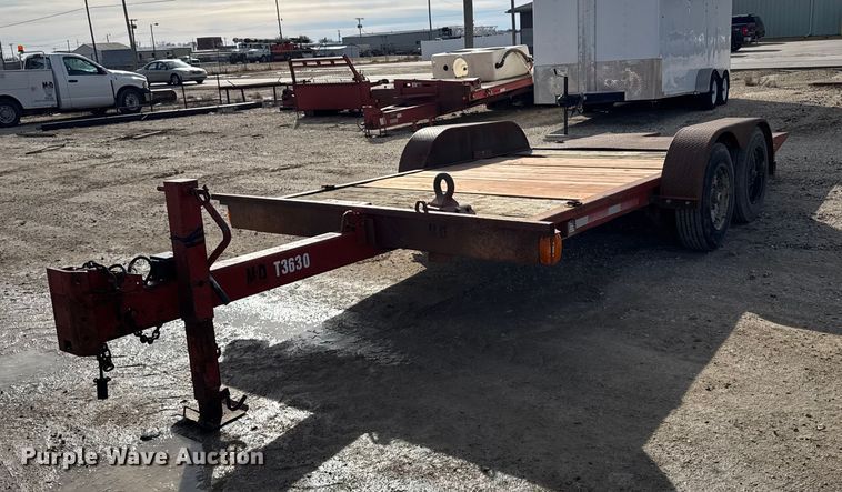 1994 Ditch Witch TP18 tilt deck equipment trailer - EU6444