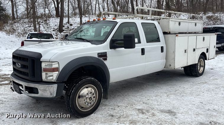 2008 Ford F550 Super Duty utility / service truck - FG1504