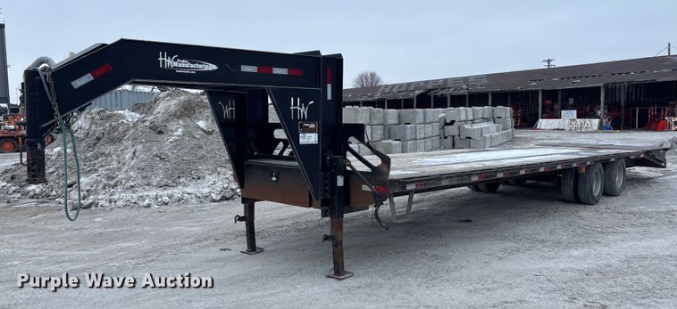 2021 H & W trailers equipment trailer - FG1548