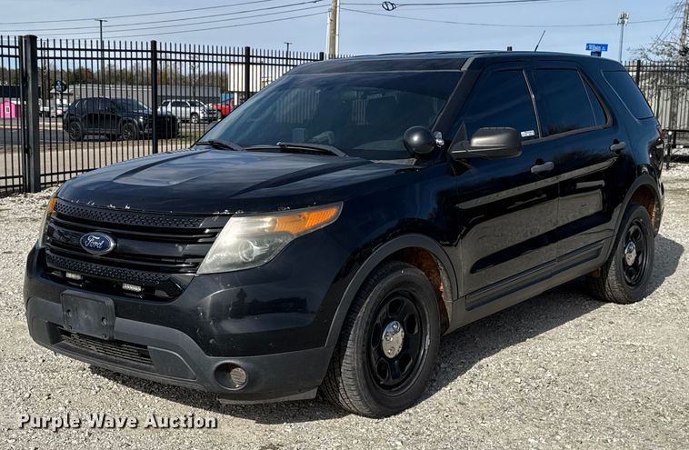 2013 Ford Explorer Police Interceptor SUV - HI9363