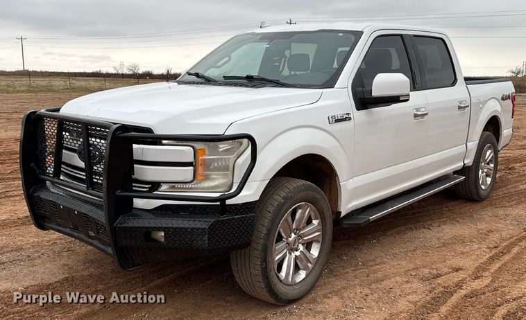 2018 Ford F150 SuperCrew pickup truck - HI9398