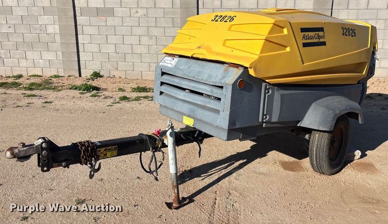 Atlas Copco XAS185KD air compressor - DH8741