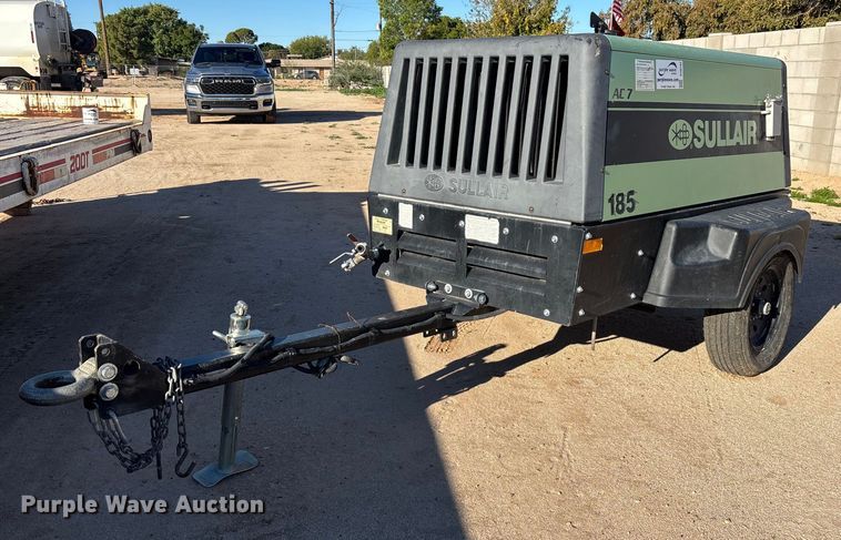 2021 Sullair 185F/DPQ/CA4 air compressor - DH8742