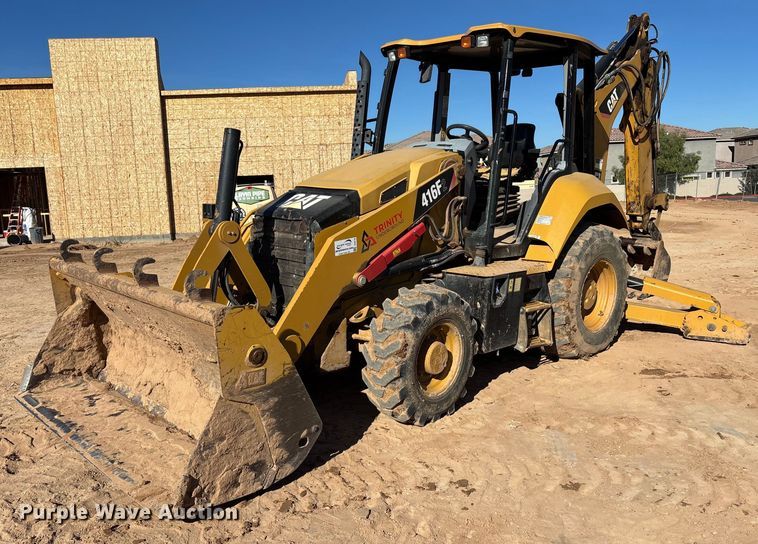 2019 Caterpillar 416F2 backhoe - DH8745
