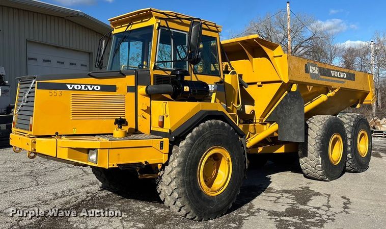 1998 Volvo A25C 6x6 articulated haul truck - DK0197