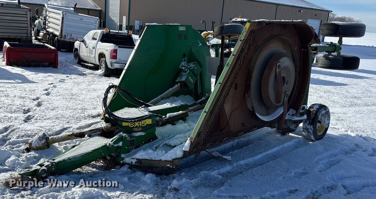 John Deere CX15 batwing rotary mower - DK0207