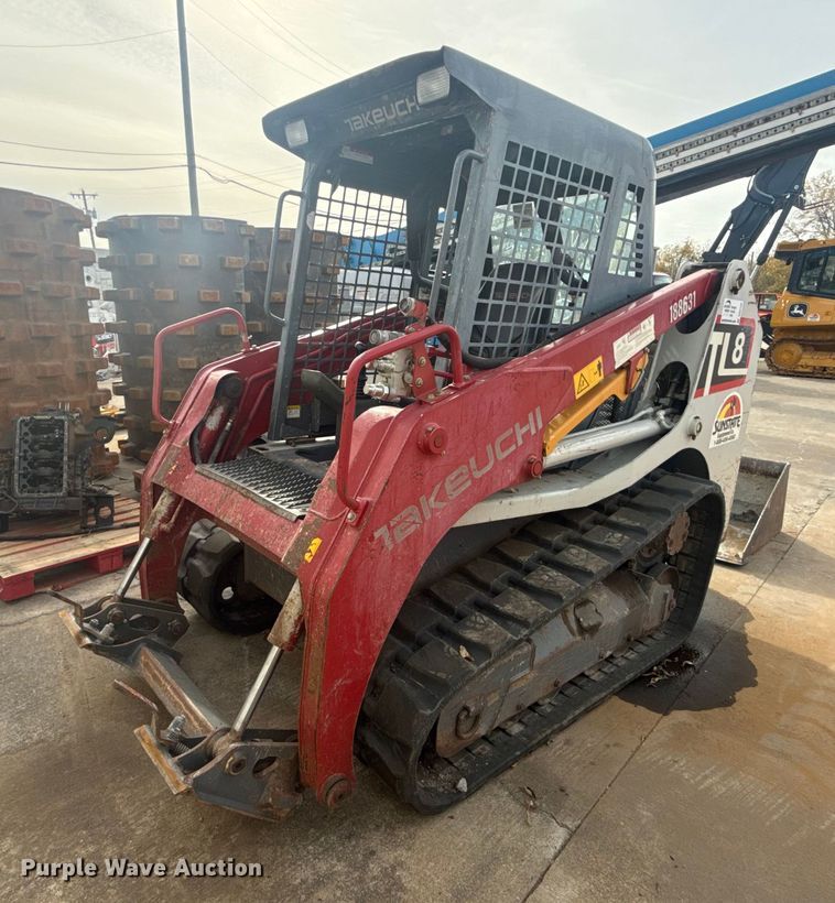 2019 Takeuchi TL8 tracked skid steer loader - DQ4153