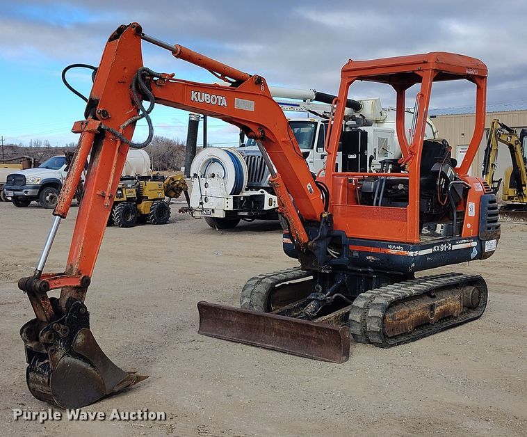 1999 Kubota KX91-2 mini excavator - DT0798