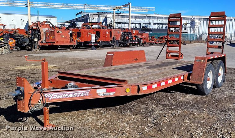2019 Towmaster TC-9D equipment trailer - DT0808