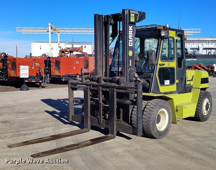 Clark C70D forklift - DT0810