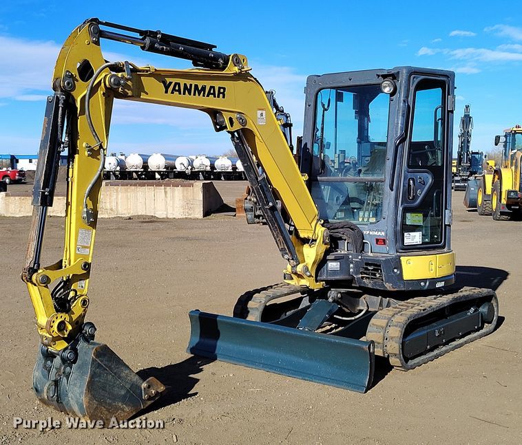 Yanmar VIO35-6A mini excavator - DT0814
