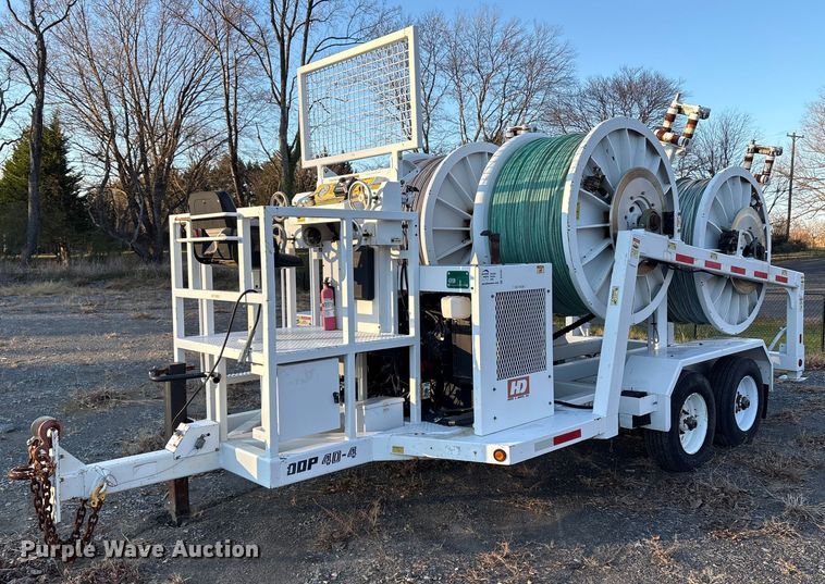 2012 Hogg and Davis 0DP40-4HRC reel trailer - DT2767